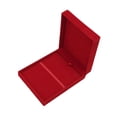thumbnail image 1 of Xuanheng Boîte de Rangement pour Médailles avec Couvercles Anti-Poussière, Porte-Médailles Portable pour Objets de Collection, Écussons, Course, Rouge, 1 of 8