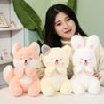 thumbnail image 2 of Plush Doll Full Filling Soft Comfortable Touch Cartoon Rabbit Doll Stuffed Toy Home Decor, 2 of 10