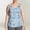 Blue, variant on Juslio Tank Tops for Women Plus Size Casual Crew Neck Tank Tops, Breathable Summer Print Tank Top