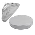 thumbnail image 1 of PAMINGONO Set Of Waterproof Water Tank Covers For Outside Drum Grey Oxford Cloth For Snow Protection, 1 of 8