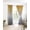 Yellow, variant on Color Gradient Pattern Blackout Curtains 72 Inches Long for Bedroom, Thermal Insulated Room Darkening Black Out Window Curtain Panels Grommet Drapes for Living Room