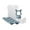 Sky Blue, variant on Baby Fruit Food Feeder Pacifier Silicone Breastmilk Baby Food Freezer Tray With Friendly Self Feeding Features For Secure Baby Food Storage Containers