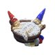 thumbnail image 1 of Baño Burbujas Gnomos Estatua Escultura Resina Solar Baño Enano Nocturna, 1 of 8