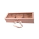 thumbnail image 5 of Caja de regalo con forma de carta para mamá, accesorio floral con tapa Rosa, 5 of 9