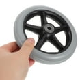 thumbnail image 4 of COMPUKAS 2pcs Drive Front Wheels Multi Color Directional Control Stable Ride for Elderly Users, 4 of 8