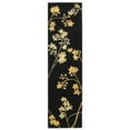 thumbnail image 3 of SAFAVIEH Soho Emerald Floral Wool Area Rug, Black/Lime, 8' x 8' Square, 3 of 10