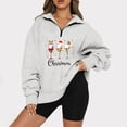 thumbnail image 1 of Puntoco, camiseta informal con cremallera y manga larga con cuello vuelto a la moda para mujer, camisetas Puntoco Puntoco-582, 1 of 5