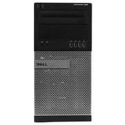 Restored Dell Optiplex 990 Desktop Tower Computer, Intel Core i5, 16GB RAM, 500GB HD, DVD-ROM, Windows 10 Home, Black (Refurbished)
