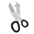 thumbnail image 4 of Fashion Crystal Small Scissor Wedding Jewelry Broche para mujer 3.8 x 2.2 cm, 4 of 9