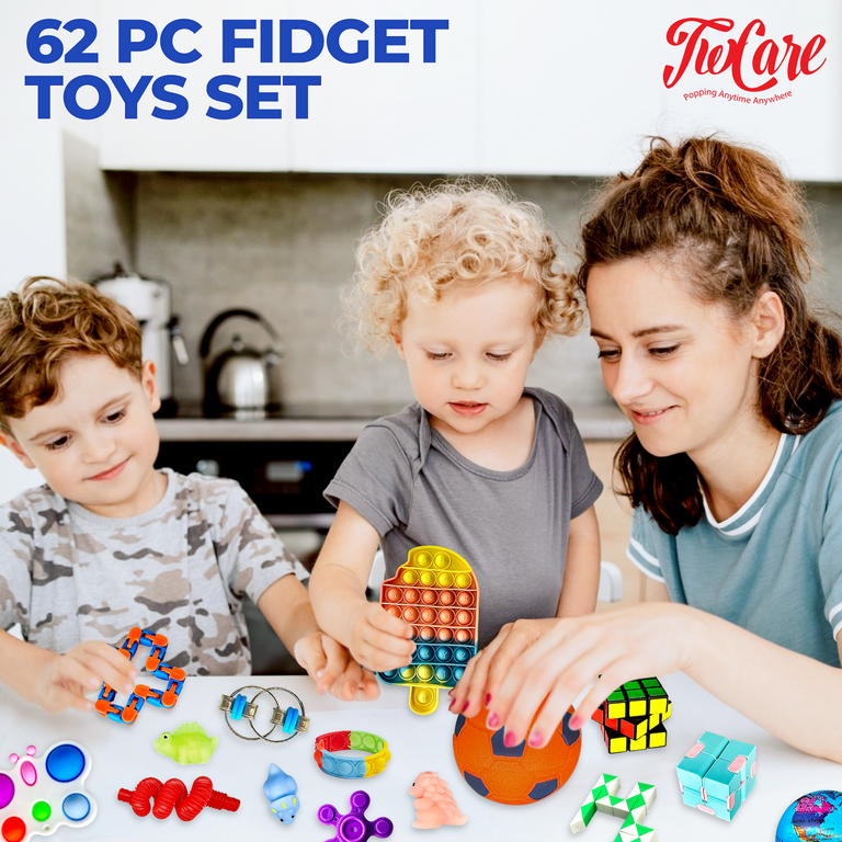50 Pcs Fidget Toys Pack - Kids Stocking Stuffers Gifts for Kids, Party  Favors Autism Autistic Children 