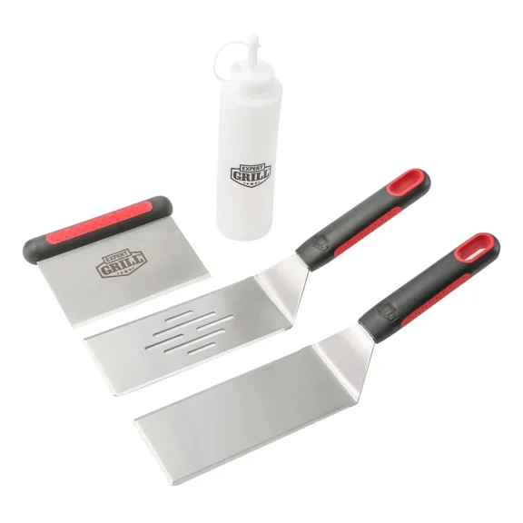 Stainless Steel Barbecue Griddle Tool Set