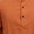 thumbnail image 6 of Yutgune Men's Cotton Henley Shirt Short Sleeve 3 Button Casual Summer T-Shirt, 6 of 6
