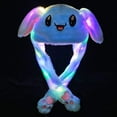 thumbnail image 2 of Bunny Hat Ear Moving Jumping Hat Plush Rabbit Hat Cute Cap with Paws for Women Girls, 2 of 7