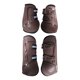 thumbnail image 4 of 4 Uds botas de caballo soporte protector de pierna para saltar montar accesorios ecuestres marrón XL, 4 of 8