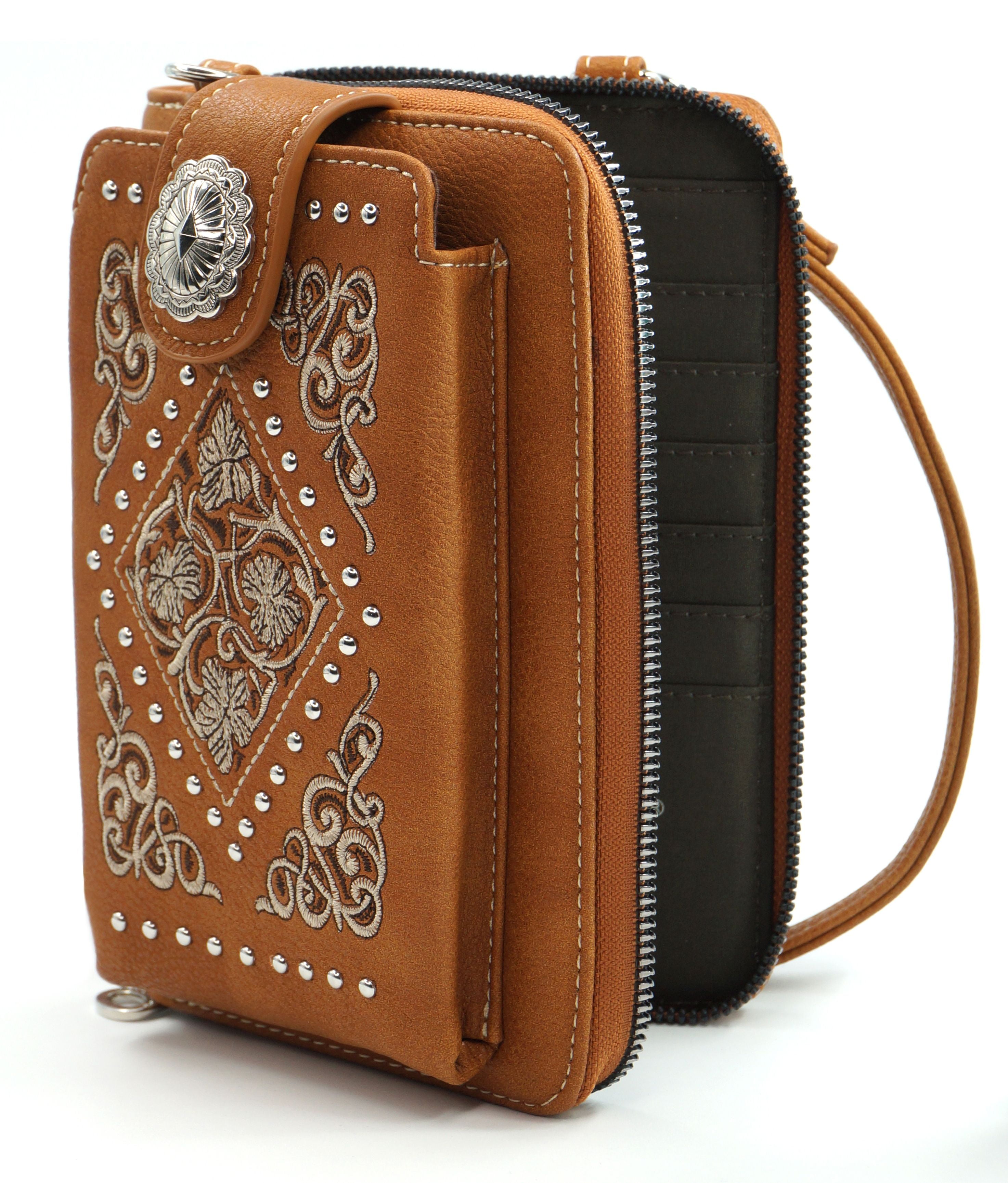 crossbody travel wallet bag