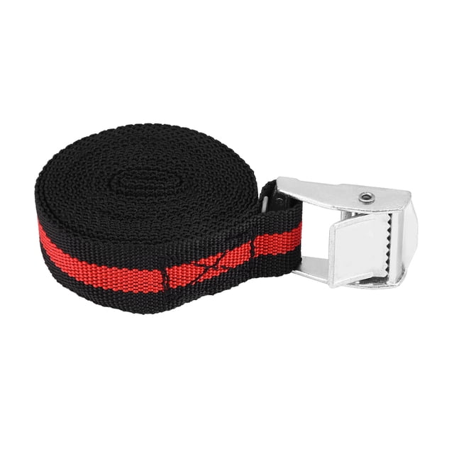 EVGATSAUTO Correa de Amarre para Equipaje de Cargacinturón8 piesCarrocamiónAmarreCorrea de CargaAmarre de EquipajeHebilla de cinturón de trinquete2pcs Khall QC05475-01