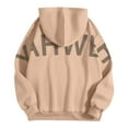 thumbnail image 6 of Women Oversized Yahweh Graphic Hoodie Christian Faith Pullover Heavyweight Streetwear Sweatshirt, 6 of 6