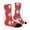 Red, variant on 67 socks Funny Slang Print Crew Socks For Big K'ids B'oys And Girls Novelty Casual Long Socks For School Teen Youth
