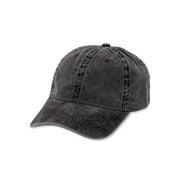 Time and Tru Solid Washed Baseball Cap