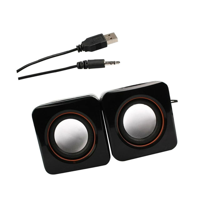 Altavoces para ordenador de 2 piezas Strade Fareast Limited cubo resistente al desgaste de 2 canales