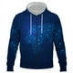 thumbnail image 1 of Sudadera con capucha y cremallera para hombre, niño y niña, sudadera con estampado completo, imagen inteligente con IA en 3D, estilo hip hop, para uso urbano., 1 of 6