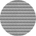 thumbnail image 1 of Ahgly Company Machine Washable Indoor Round Transitional Silver Gray Area Rugs, 4' Round, 1 of 7