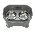 thumbnail image 5 of Neater Pets Neater Feeder Deluxe Mess-Proof Elevated Food & Water Bowls for Large Dogs, Gunmetal, 5 of 10