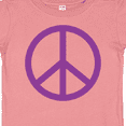 thumbnail image 4 of Inktastic Purple Peace Sign Boys or Girls Baby T-Shirt, 4 of 5