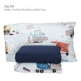 thumbnail image 2 of Bedtime Originals Construction Zone Transportation Twin Sheets & Pillowcase Set, 2 of 9