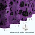 thumbnail image 6 of Witch's Brew Halloween Pattern Shower Curtain 72"x84" ,Bathroom Decorative Shower Curtains Set with 12 Hooks,Modern Waterproof Washable Shower Curtain, 6 of 6