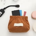 thumbnail image 4 of Linda bolsa de maquillaje de viaje, bolsa de lápiz labial, bolsa de cosméticos de pana para mujeres y niñas, 4 of 9