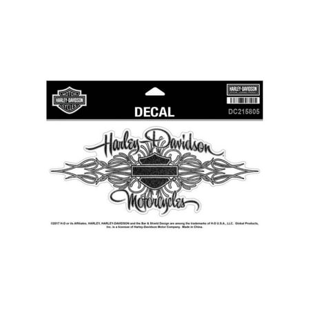 Harley Davidson Signature Glitter Decal Size Xl 8 125 X 3 625
