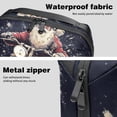 thumbnail image 4 of Santa Claus Electronic Organizer Travel Case, Waterproof Oxford Cloth Storage Pouch Bag, Box with Cord Organizer Storage for Computer Cable Organizer, 5.9x9.44x3.14 in., 4 of 6