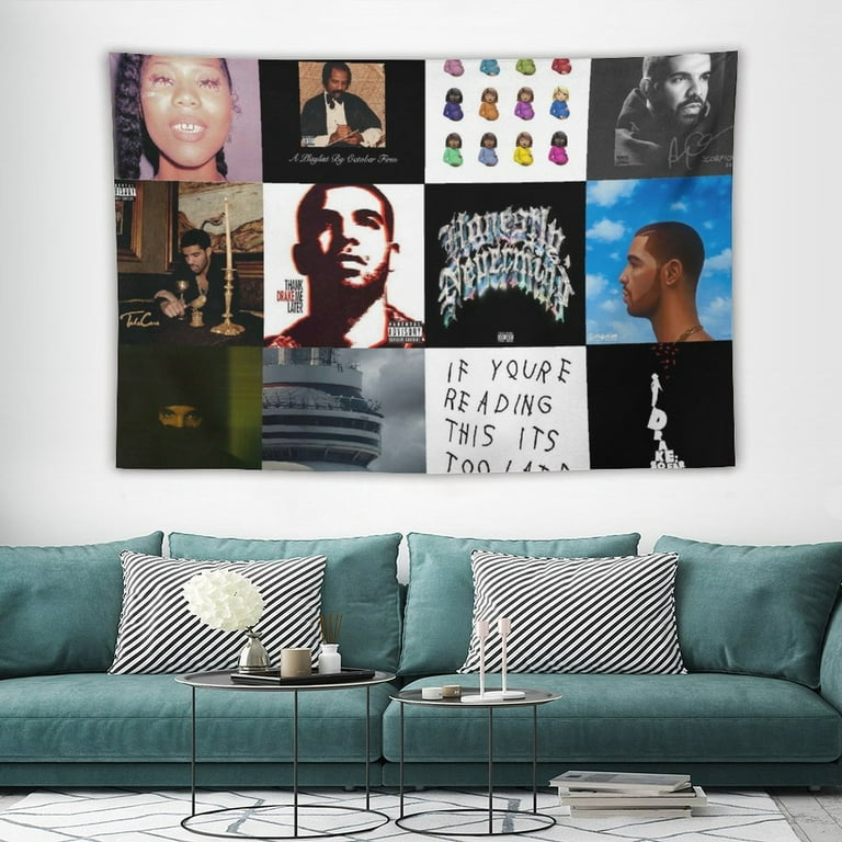 Rapper Tapestry Music Album Cover Collage Tapestry Wall Hanging Room Flags Dorm Backdrop Wall Art Poster Home Decor Fans Gift 40 60 in Walmart