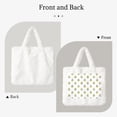 thumbnail image 2 of Honeii Rubber Duck Showe Print Fluffy Shoulder Bag Plush Bags Women Ladies Tote Bag Fluffy Furry Purse Handbag for Autumn and Winter, 2 of 7