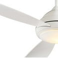 thumbnail image 2 of Ceiling Fan With Light Kit In Traditional Style 17.5 Inches Tall By 52 Inches Wide-White Finish-White Blade Color Minka Aire Fans F517l-Wh, 2 of 2