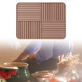 thumbnail image 6 of yotijay Silicone Dish Mat Cutting Board Anti Slip Pad for Tableware Pots Dorm Brown Red, 6 of 9
