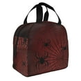 thumbnail image 2 of Honeii Spiders On A Web Print Lunch Bag Women, Lunch Box Lunch Bag for Women Adult Men, Small Leakproof Cute Lunch Tote Large Capacity Reusable, 2 of 8