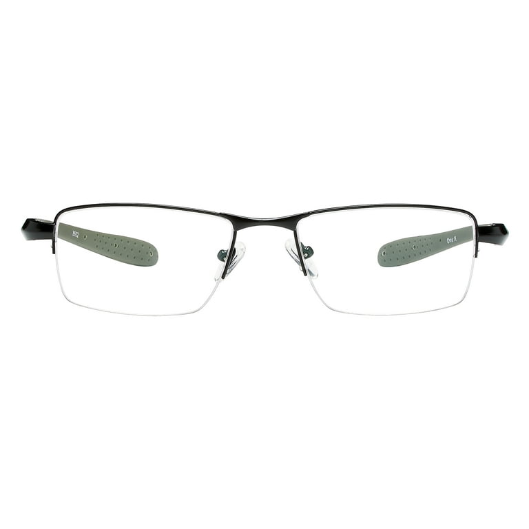 SAV Sportex Reading Glasses, Semi-Rimless, AR4145, +2.50, Gray HSA