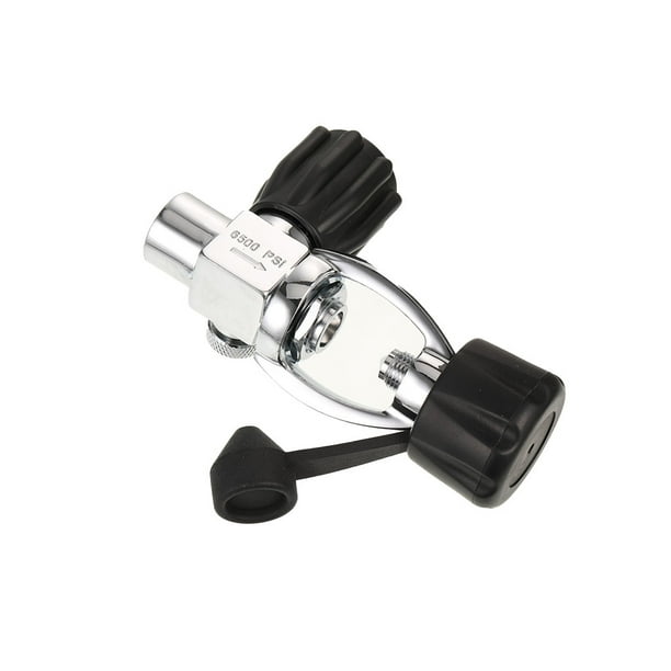 Wosthever Adaptador de llenado Cilindro de buceo Conector de llenado Tamaño compacto Instalación práctica Seguridad Operación simple Válvula Deportes acuáticos