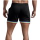 thumbnail image 4 of Cordón Atlético de Color Sólido para Hombre con Bolsillos, Pantalones Cortos Deportivos Casuales Elásticos para Hombres, 4 of 4