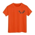 thumbnail image 2 of Girls T shirts Short Sleeve Crewneck Heart Print Graphic Tees Casual Stylish Everyday Layering T-Shirts for Girls Size 10-11Y, 2 of 5