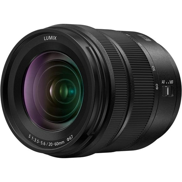 Panasonic LUMIX S 20-60mm F3.5-5.6 L Mount Interchangeable Lens for LUMIX S Series Mirrorless Full Frame Digital Cameras � S-R2060 Panasonic S-R2060