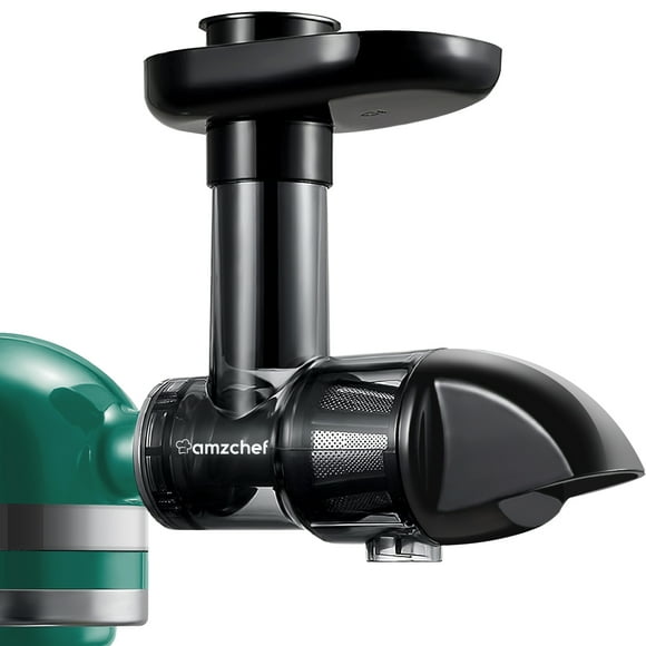 Juicer Attachment Citrus Cold Press Extractor for KitchenAid All Models Stand Mixers Masticating Juicer Kitchen Accessories Black