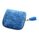 thumbnail image 2 of Estuche organizador de joyas de viaje pequeño, elegante, con cadenas y brazaletes. Azul hielo claro, 2 of 8