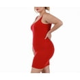 thumbnail image 5 of InstantFigure Curvy Plus Size Short Sleeveless Scoop Neck Dress 168031C, 5 of 13
