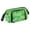 Green Ink Splatter Pattern, variant on Nylon Fish Mouth Pencil Case with Large Capacity Zipper Pencil Pouch Green Ink Splatter Pattern Pencil Bag Organizers