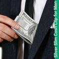 thumbnail image 7 of 20Pack Stainless Steel Money Clip Silver Slim Cash Clip for Men, Credit Card Holder Metal Money Clips Minimalist Pocket Cash Wallet, 7 of 7
