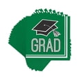thumbnail image 2 of School Spirit Emerald Green Napkins, 36pk, 2 of 2