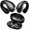black, variant on Ultra Open Ear Earbuds - Ergonomic Clip-On Earbuds, Small Bone Conduction Over-The-Ear Headphones with Waterproof Design, Perfect Running Headphones for Sports and Fitness